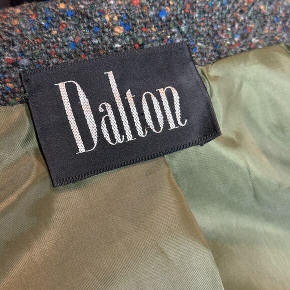 Dalton Tweed Wool Blazer Women’s Size 10 USA Made Speckled Vintage Classic - Picture 13 of 15